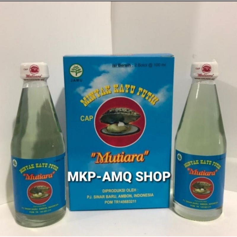 Minyak Kayu Putih Cap Mutiara 100 ml Asli Ambon