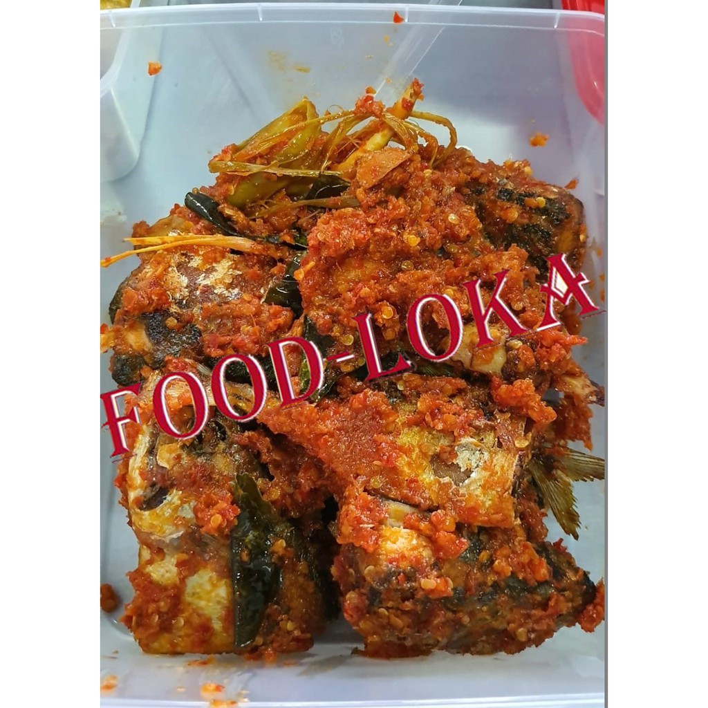 

Ikan kembung balado - bumbu balado pedas mantap 4 ekor