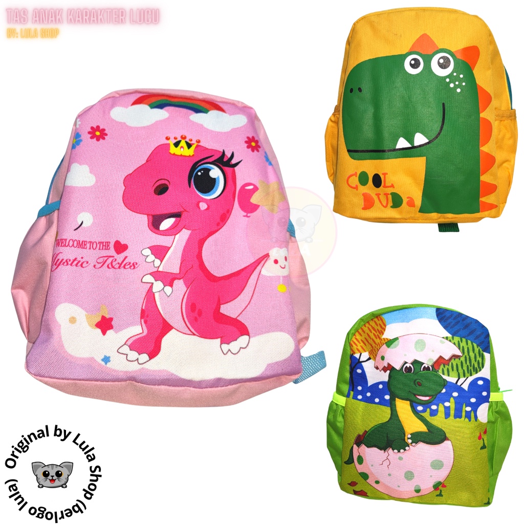 Tas Sekolah Lucu Karakter Kartun Hewan
