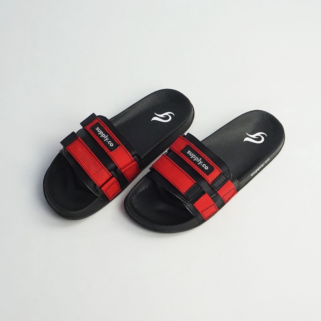 [SDL00001-6] Sandal slop / Sandal Slide webbing / sendal slide slippers  Footwear original Supply.Co-5