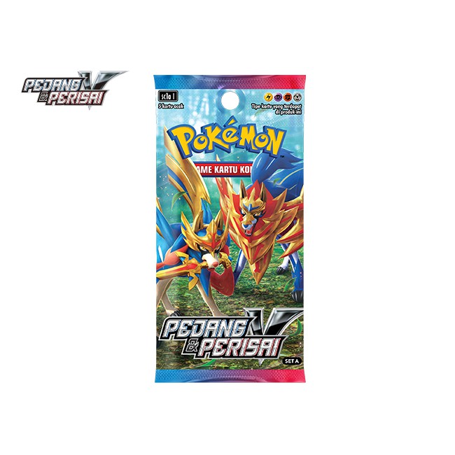 Set 6A Booster Box Pokemon TCG Indonesia Pedang & Perisai
