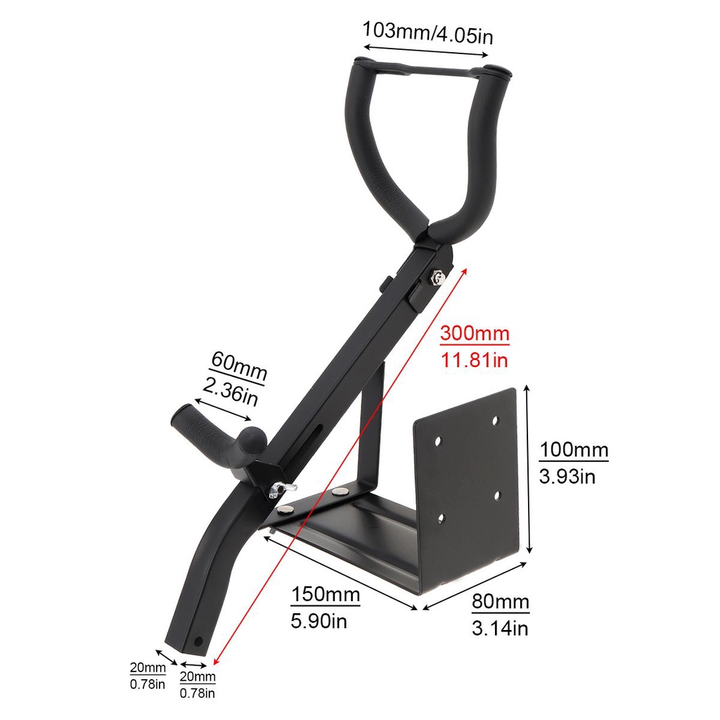 Bracket Stand Kait Gantung Dinding Aksesoris Instrumen Saxophone Alto