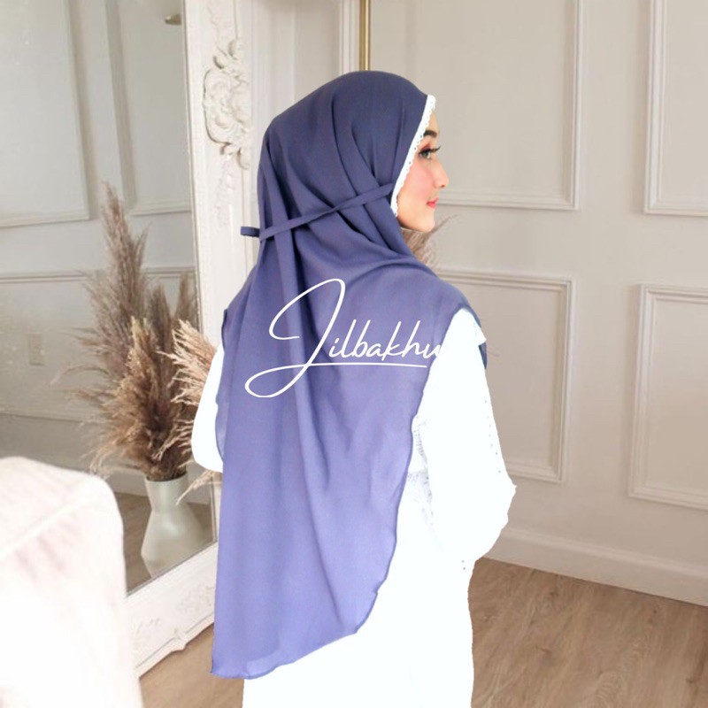 Bergo Renda Pinguin / Bergo Azhar