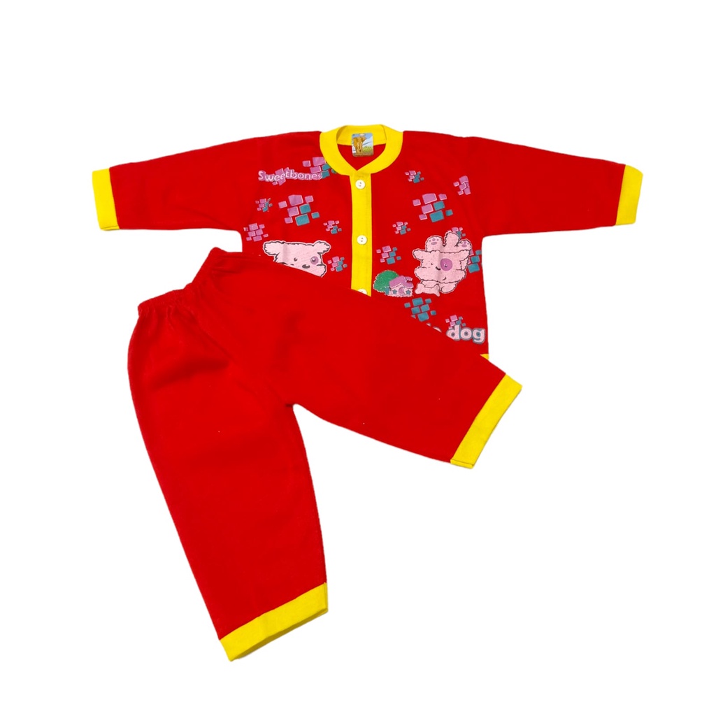 Setelan Baju Bayi Lengan Panjang