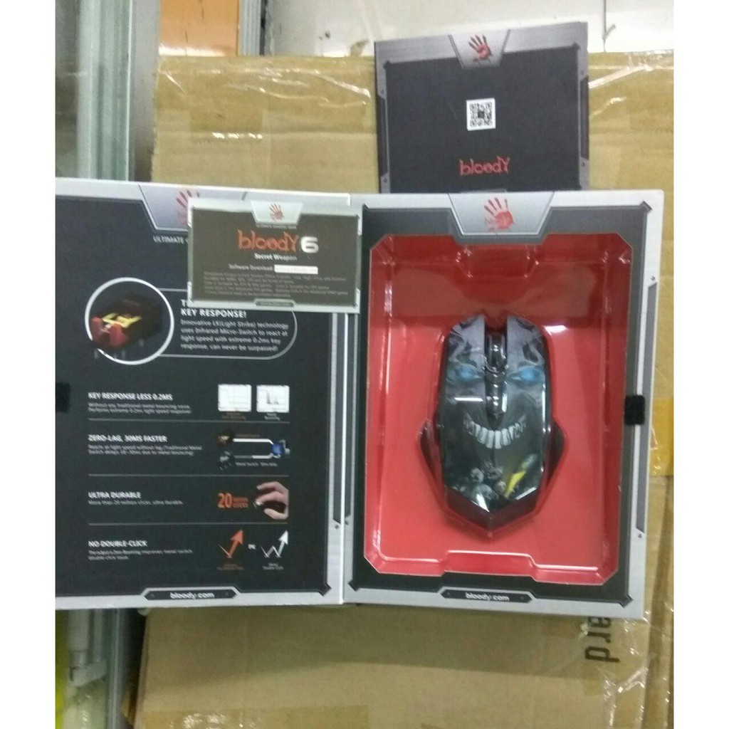 Mouse Gaming wirrelless bloody R80