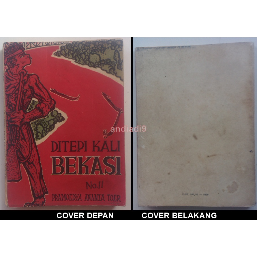 DITEPI KALI BEKASI 1962 PRAMOEDYA ANANTA TOER ORIGINAL