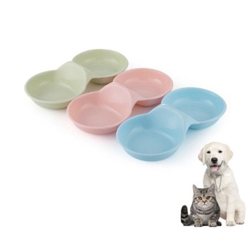 Tempat Makan Kucing Anjing Double Import