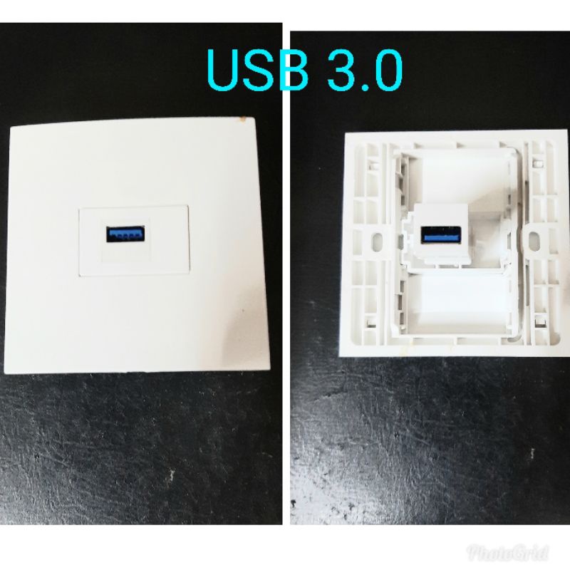 faceplate socket USB 3.0