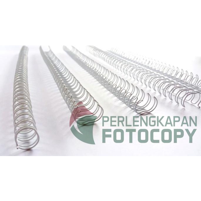 

[[COD]] Spiral Kawat/ Ring kawat, Wire 3:1 F4 - 9/16 Hitam & Putih TERMURAH PRODUK TERBATAS Kode 868
