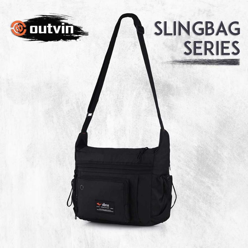 AUTHENTIC Tas Selempang Slempang Sling Bag Pria Cowok Besar Tas Slepang Kerja Kuliah Sekolah Travel Bag Distro Original Murah