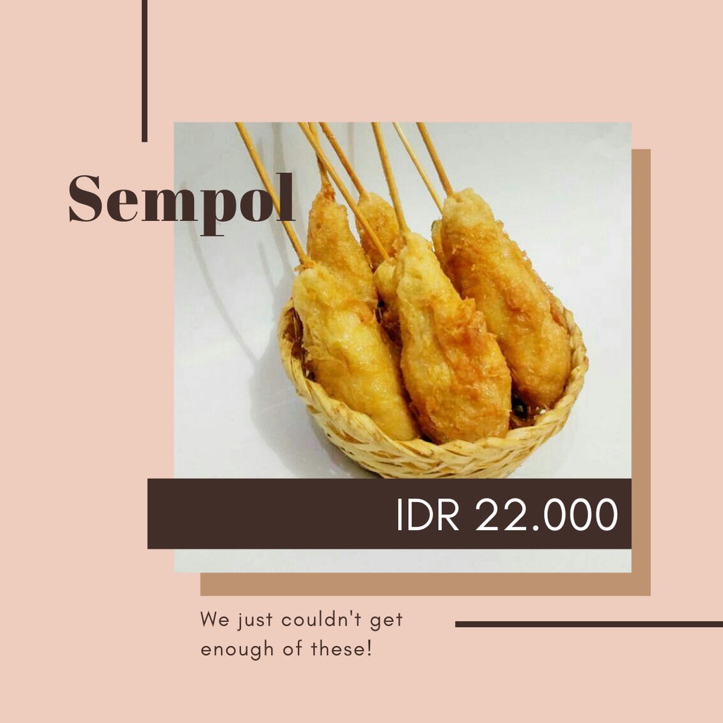 

Sempol Premium Homemade Frozen