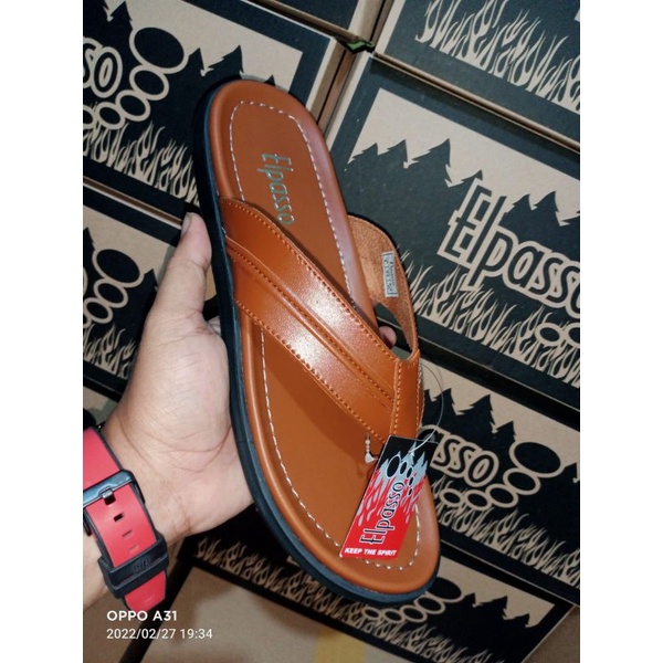 SANDAL KULIT ELPASSO JEPIT