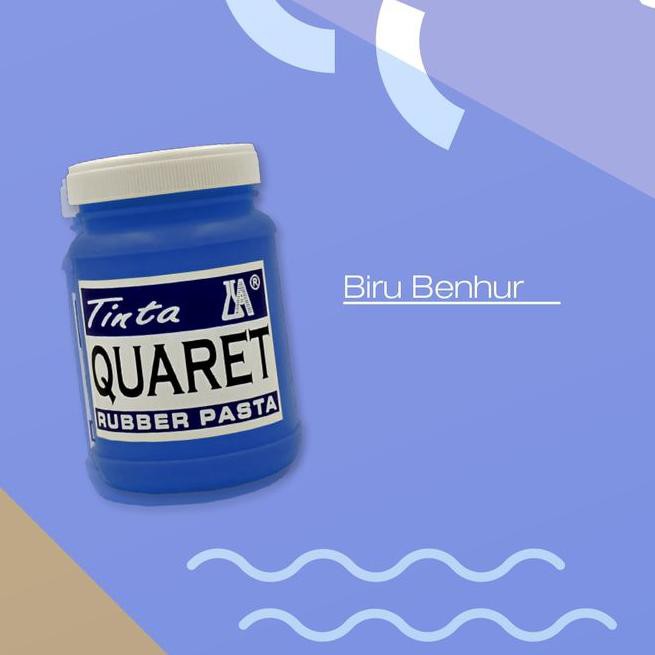 

Murmer!!.!-957 Cat Sablon Quaret Warna Biru Benhur - 1/4 Kg