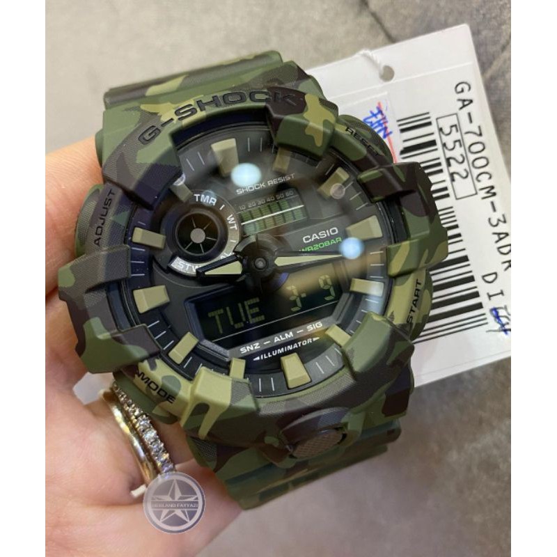 Gshock GA 700CM 3A / GA-700CM-3ADR