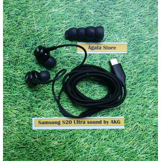 Headset Earphone Samsung Galaxy S21 S20 Ultra / Galaxy