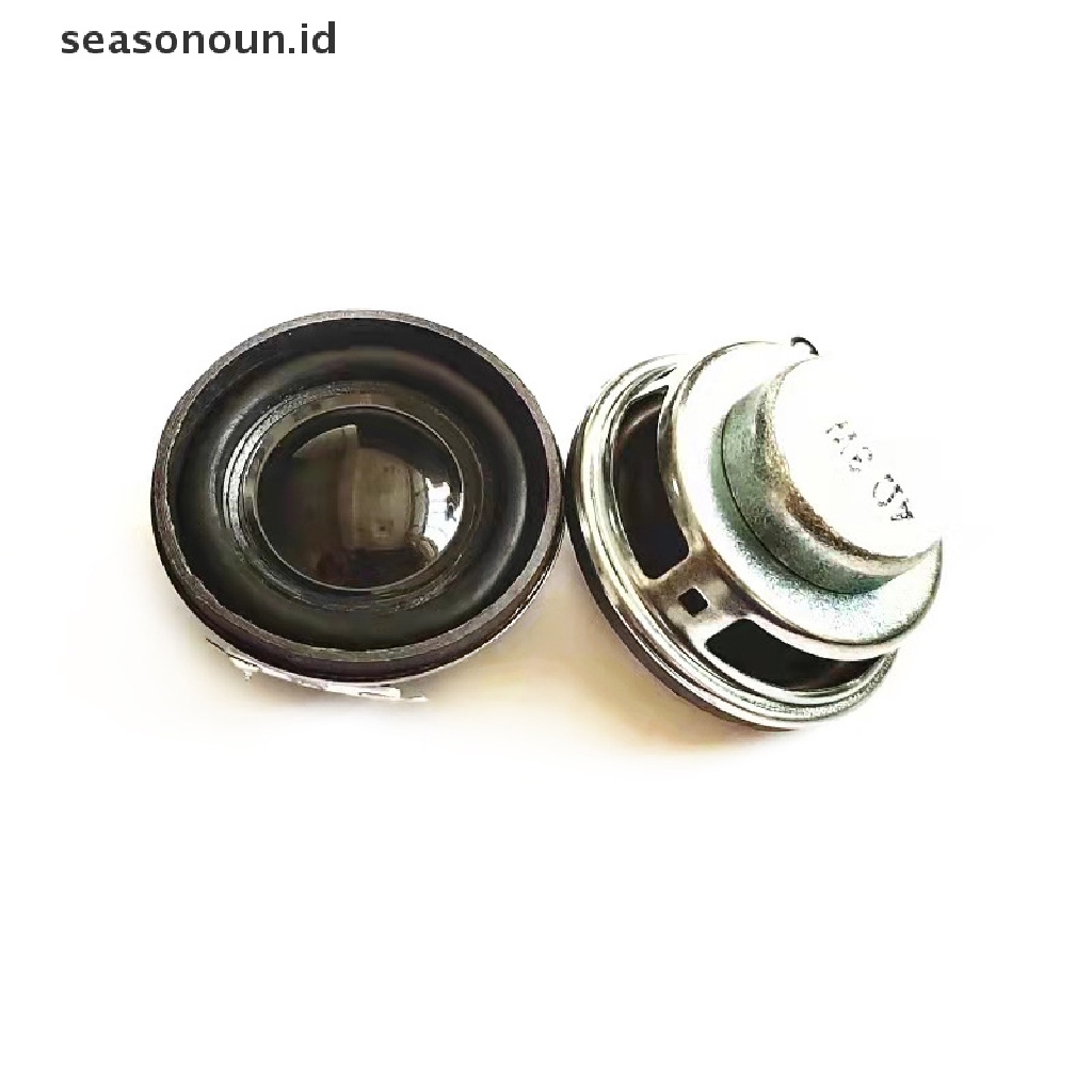 【seasonoun】 2pcs 40mm internal magnetic speaker 1.5 inch PU edge 4 Euro 3w5W speaker .