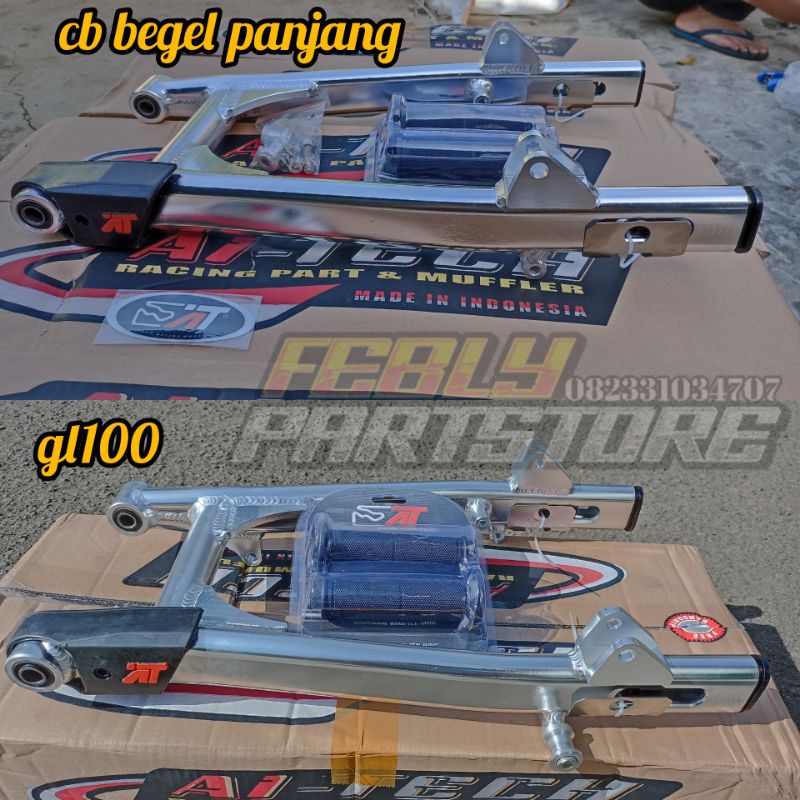 SWING ARM AITECH CB BEGEL PENDEK CB BEGEL PANJANG GL100 ARM GL100 AITECH ARM CB BEGEL PANJANG AITECH