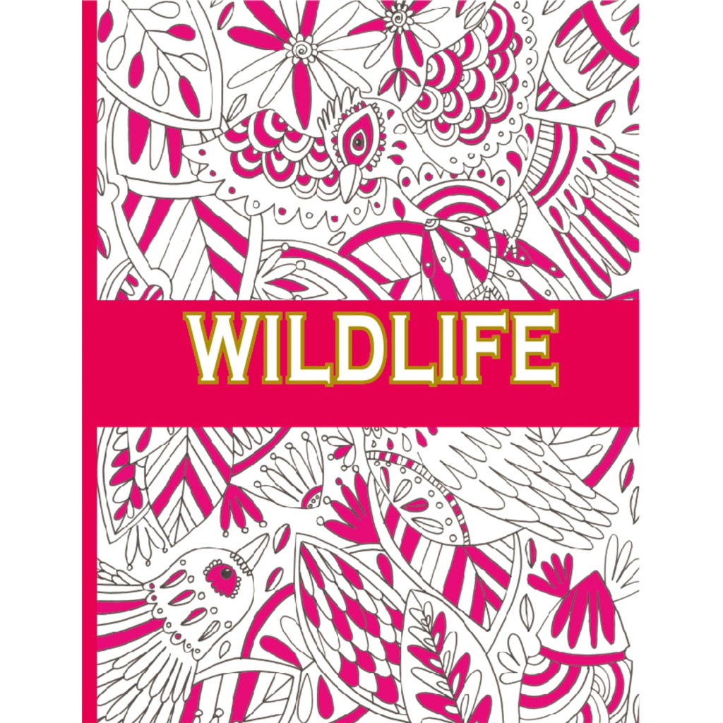 

My Craft ST 7789 Wildlife Colouring Book 32 pages