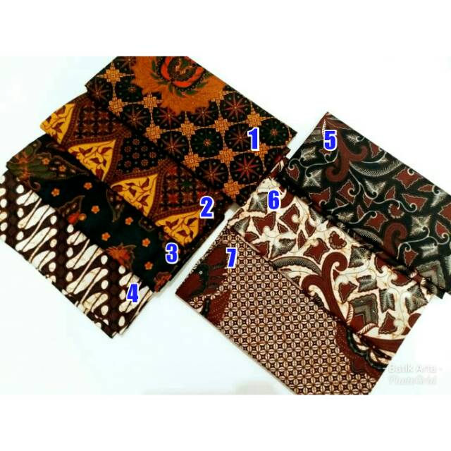 Kain jarik batik sogan primis pekalongan | cukin | kain batu | seserahan nikah adem ori