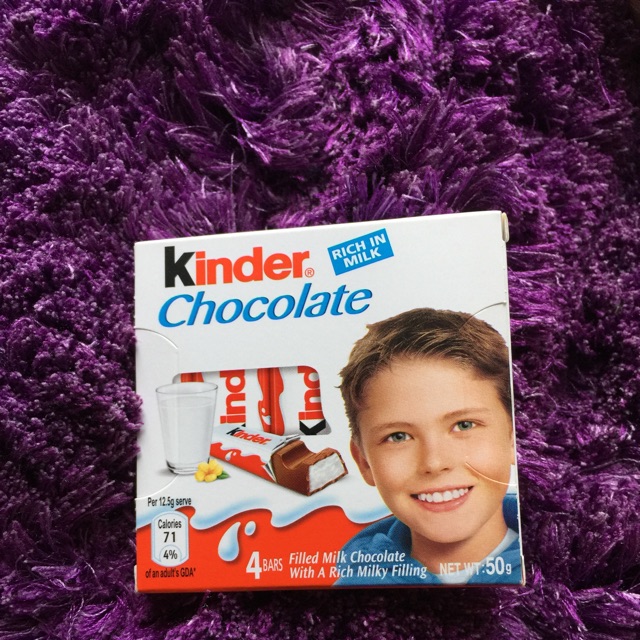 

Kinder chocolate 4bar