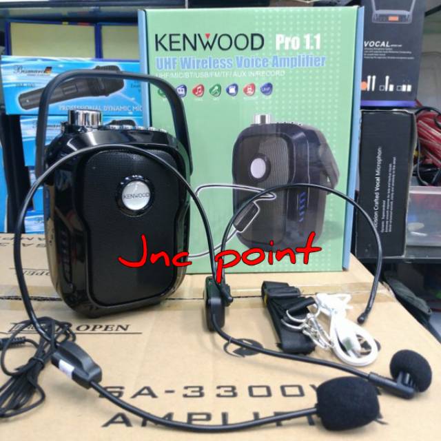 Speaker Portable Wireless KENWOOD PRO 1.1 USB-Bluetooth-FM