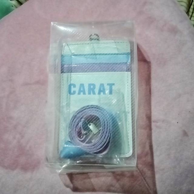 SEVENTEEN CARAT GEN 4TH LANYARD + CARD HOLDER
