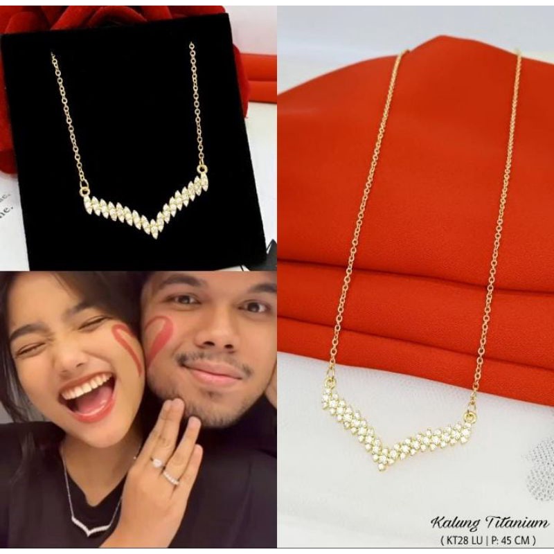 kalung Fuji titanium