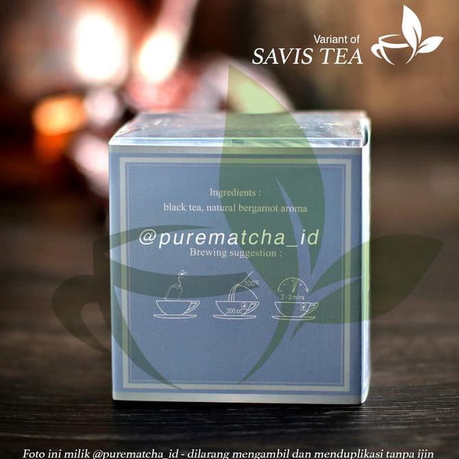 

Toko Spesialis Teh. Savis Tea - Premium Earl Grey Tea 10 Teabags Teh Untuk Cafe Box Kamila Ol Shop.