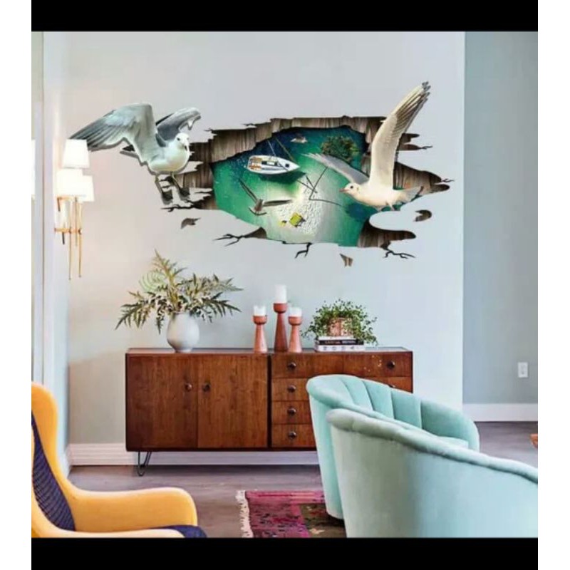 WALL STICKER 3D EAGLLE