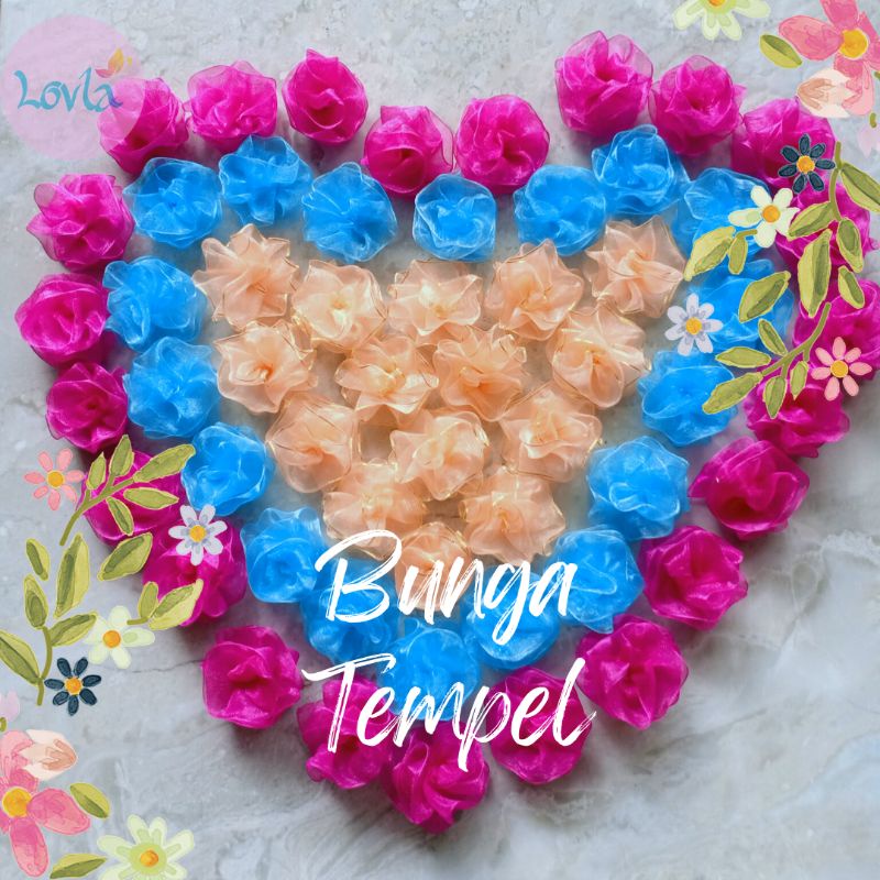 Bunga Tempel/Bunga 3D