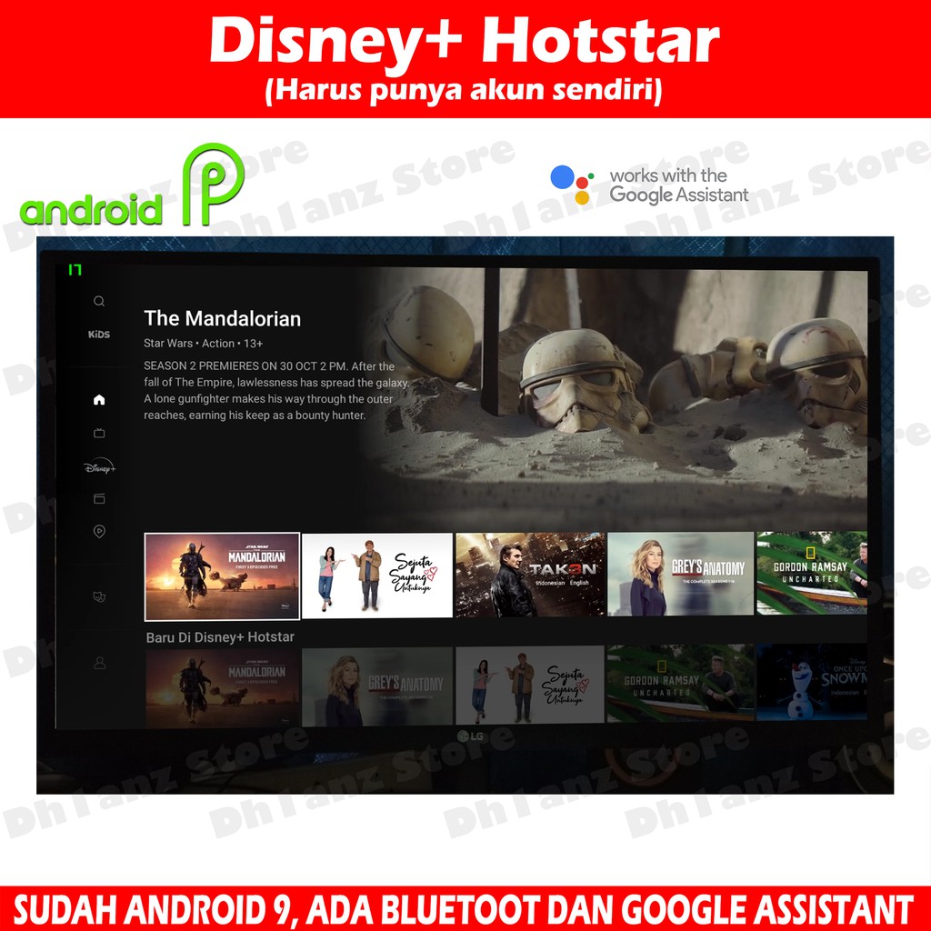 Android tv box Smart Tv android 10 ada playstore