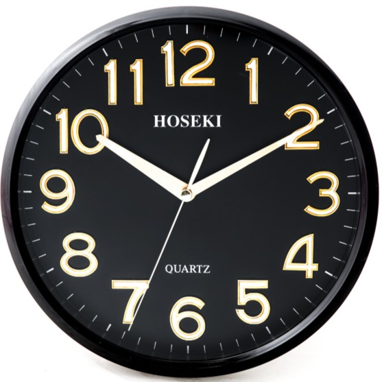 Glow in the dark Hoseki H-9209 silent sweep bulat bergaransi Ori