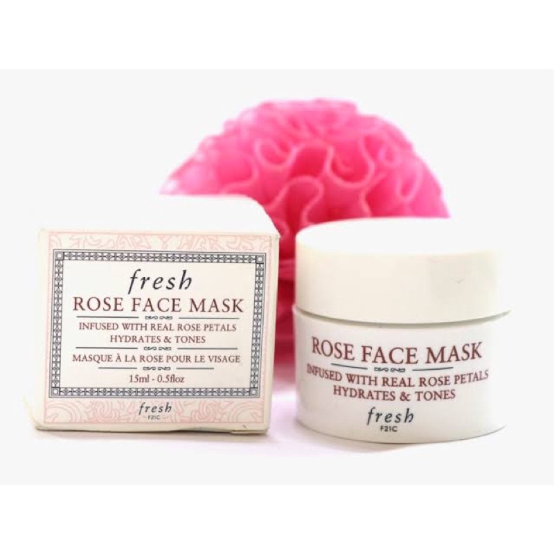 Fresh Rose Face Mask