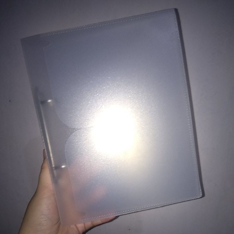 

SALE!! BINDER TRANSPARENT BANTEX A5 2 RING
