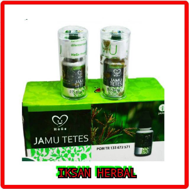 JAMU TETES HAGE  ORIGINAL