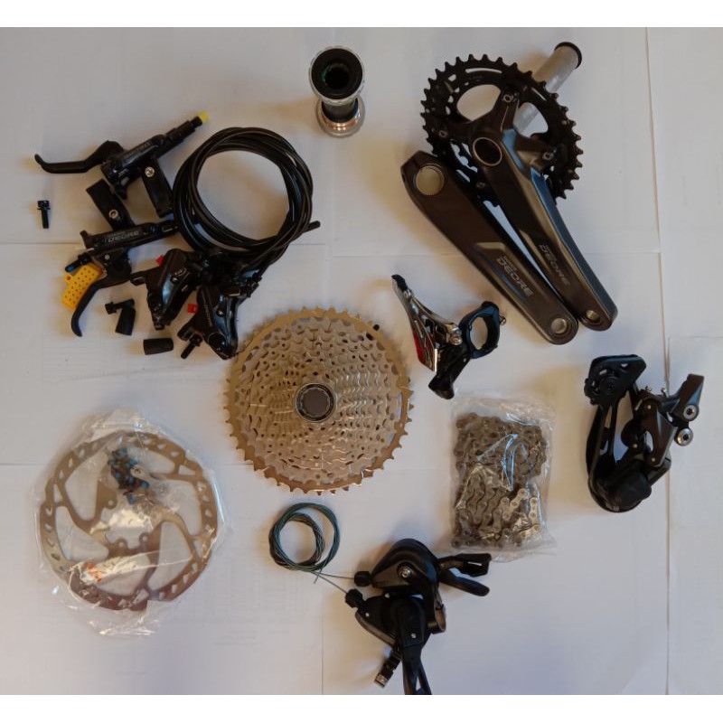 Groupset Shimano Deore M5100 || 11 speed 4 Piston Groupset