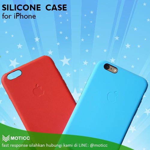 BARU OFFICIAL ORIGINAL APPLE IPHONE 6 / 6S / 6 PLUS / 6S PLUS SILICONE CASE