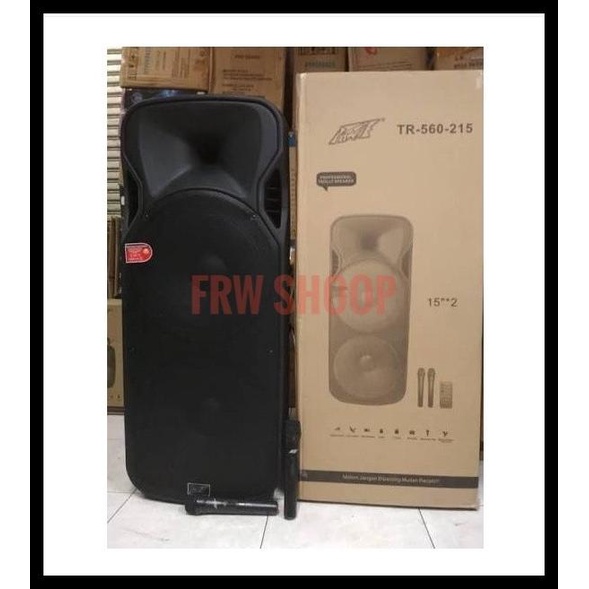 Speaker Meeting Wireless Pewie Tr - 560 - 215 . (2X15Inch)/Tr-560-215 Kode 1056
