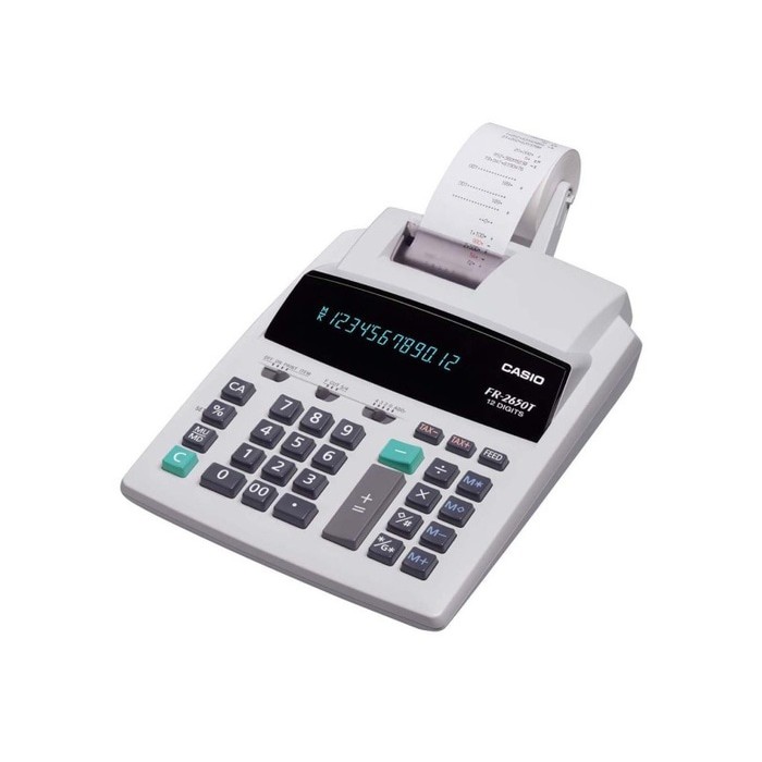 

Kalkulator Kasir / Dagang Cetak / Printer Casio Printing Calculator