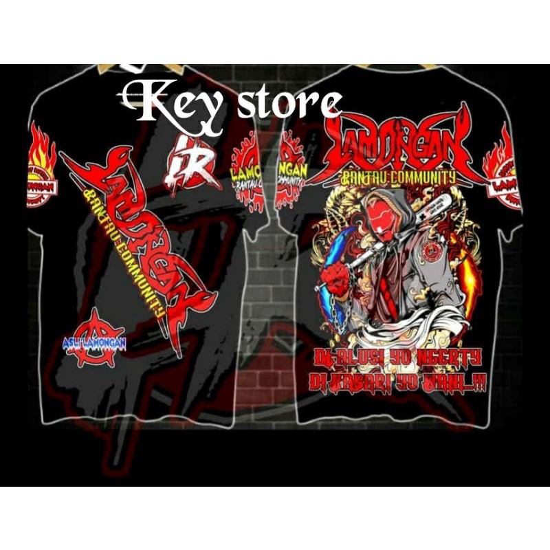 Kaos cwok, kaos lamongan rantau, free stiker