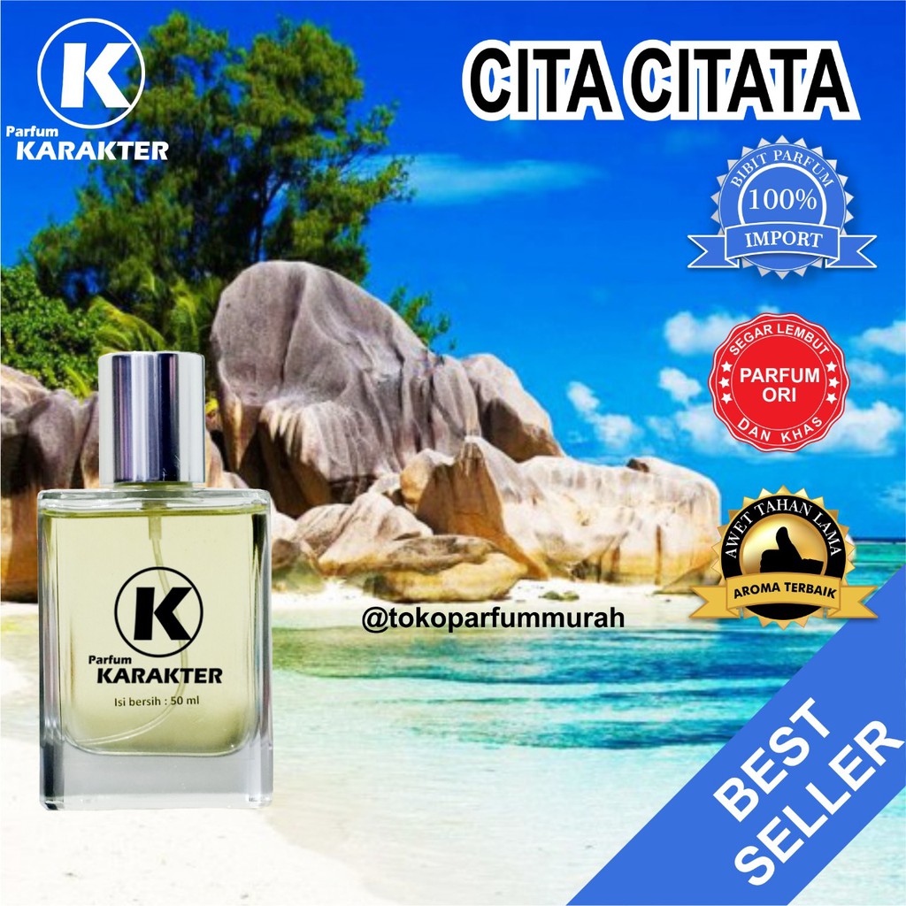 Parfum Cewek Cita-Citata | Bibit Parfum Import Wangi &amp; Tahan Lama | Kemasan 30ml