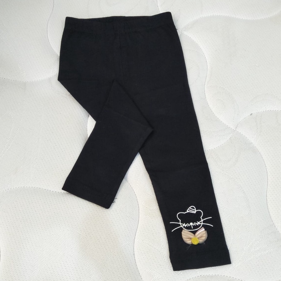 MOBASA OFFICIAL legging anak perempuan import kualitas premium motif CAT PITA