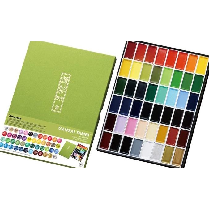 

Kuretake Gansai Tambi Watercolor - 48 Color Set