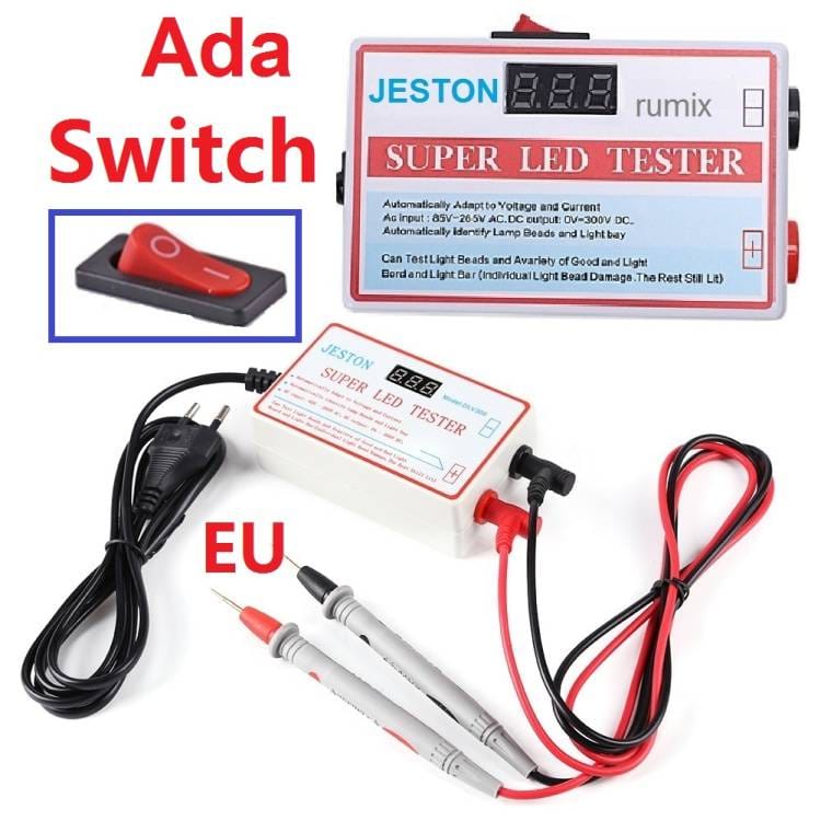 Super LED Tester Jeston Multitester Avometer Backlight Digital Strip LED 0-300V Detect Alat Repair Tool TV Monitor