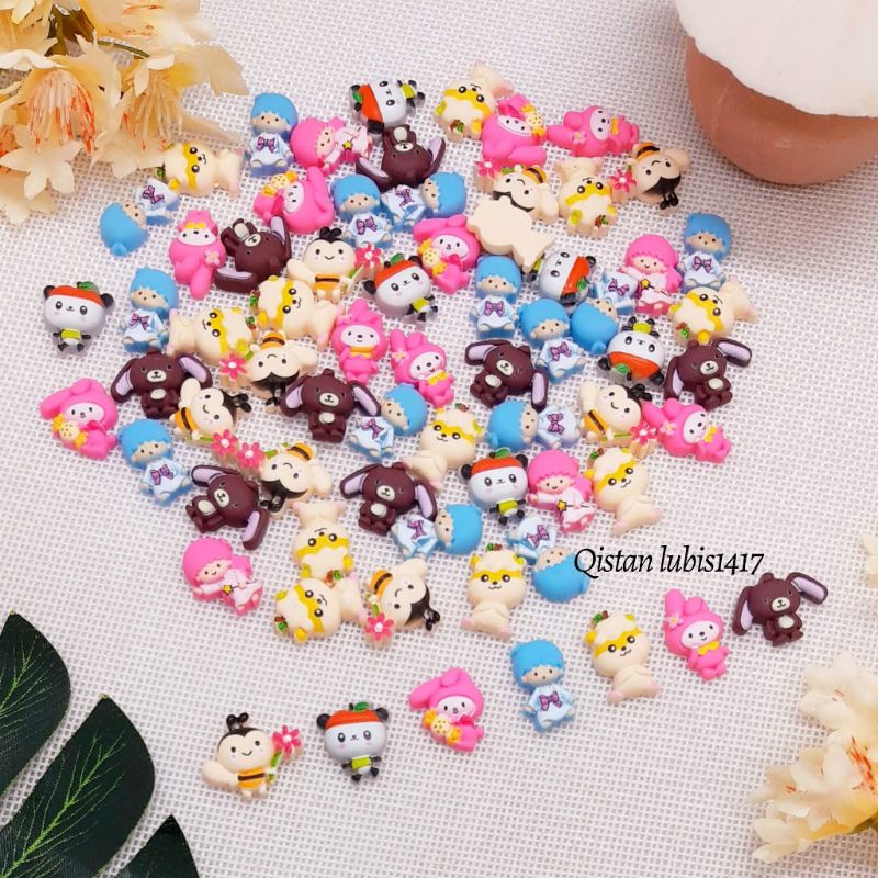 Clay mini new melody n friends bisa pilih