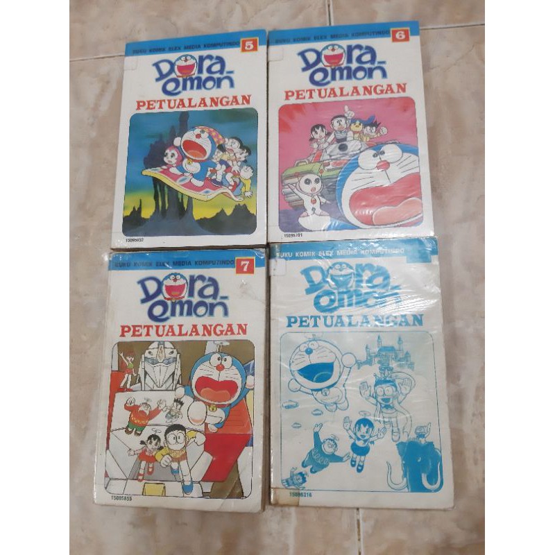 Komik cabutan Doraemon Petualangan 12 cetakan lama