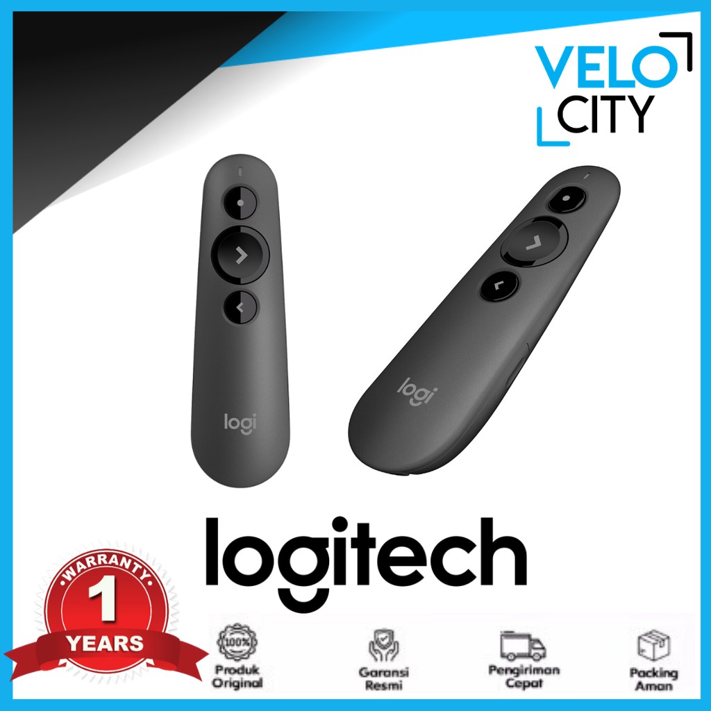 Logitech R500 Laser Presentation Remote Black