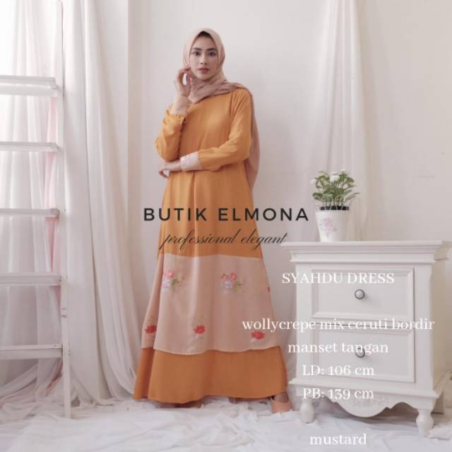 Syahdu dress butik elmona