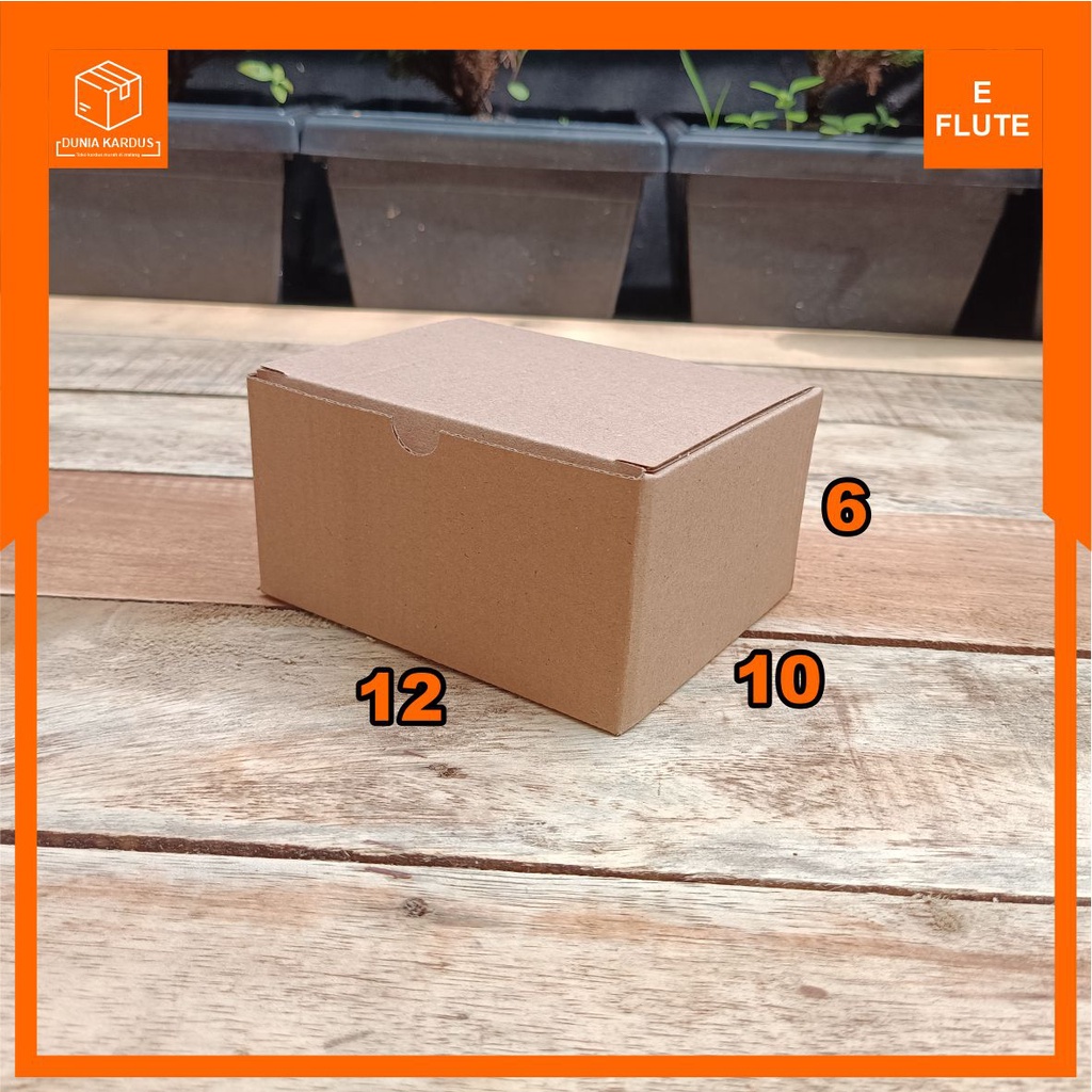 

KARDUS BOX KOSMETIK 12X10X6 CM E FLUTE | BOX POLOS | BOX HAMPERS | BOX KADO | BOX DIECUT |