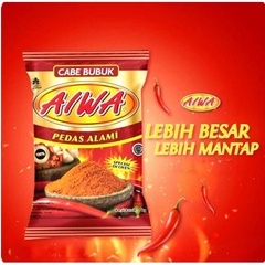 Cabe Bubuk Pedas alami Special AIWA 250g